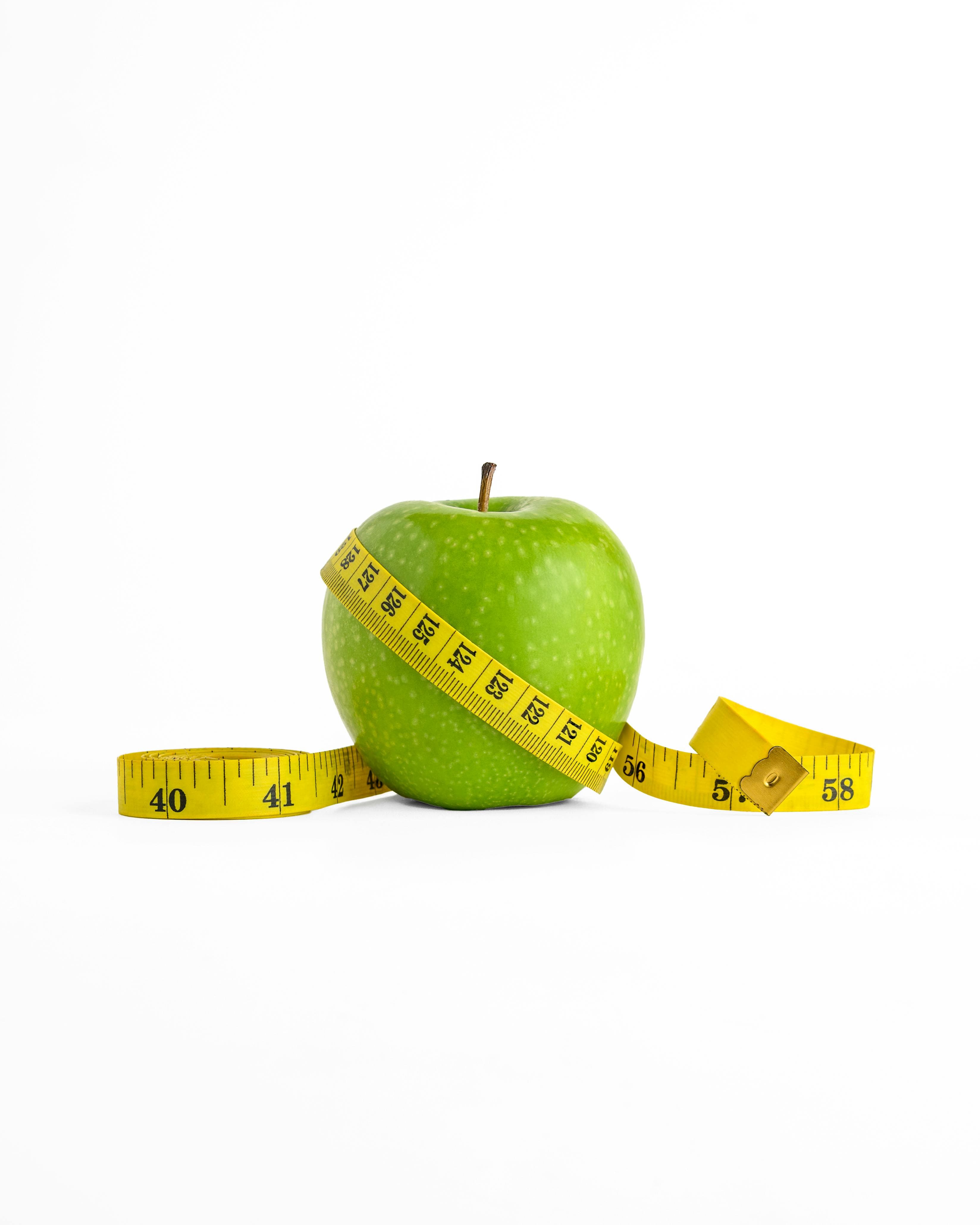 Balanced portions of healthy foods